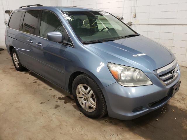 HONDA ODYSSEY EX 2006 with VIN 5FNRL38726B111256 - Photo from auction
