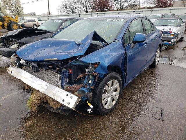 Photo 5 from auction – 2012 HONDA CIVIC LX with VIN 19XFB2F5XCE061967