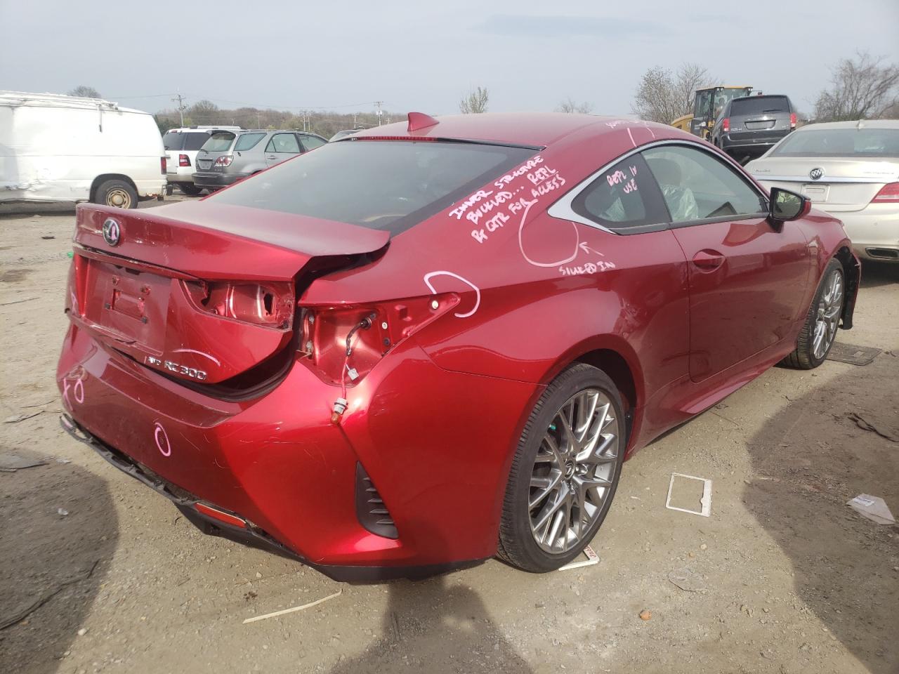 Photo 4 from auction – 2020 LEXUS RC 350 with VIN JTHD85EC6L5005686