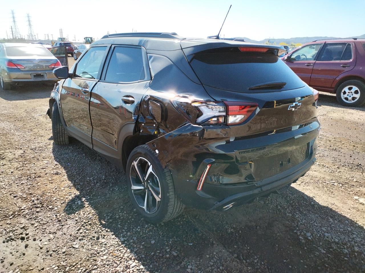 Photo 3 from auction – 2022 CHEVROLET TRAILBLAZE with VIN KL79MTSLXNB070652