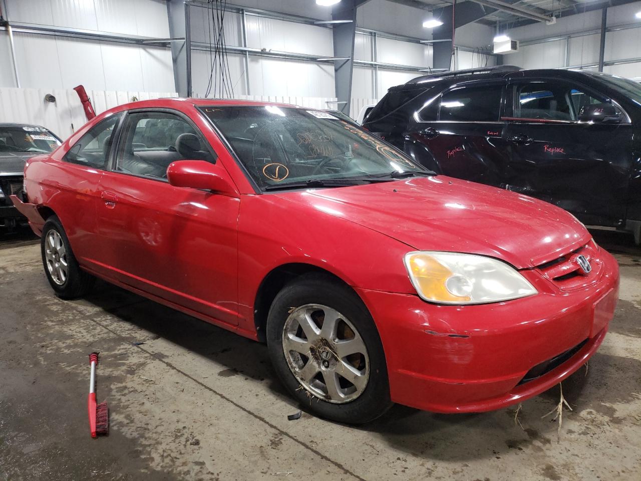 Photo 1 from auction – 2003 HONDA CIVIC EX with VIN 1HGEM22093L053917