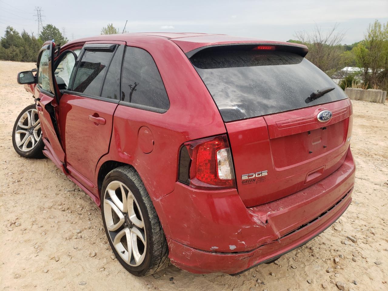 Photo 3 from auction – 2012 FORD EDGE SPORT with VIN 2FMDK3AK7CBA44279