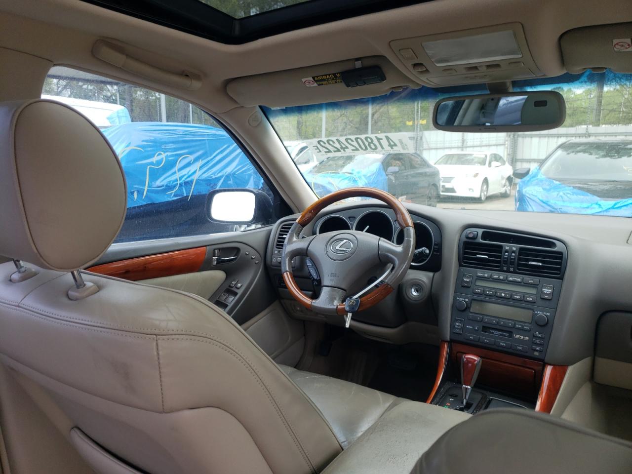 Photo 9 from auction – 2002 LEXUS GS 430 with VIN JT8BL69S320009431