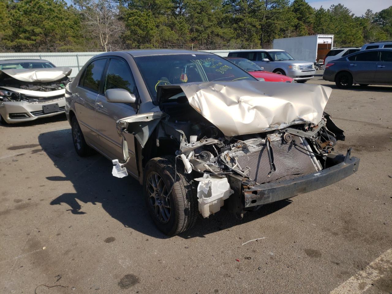 TOYOTA COROLLA CE 2007 with VIN 1NXBR32E37Z818698 - Photo from auction