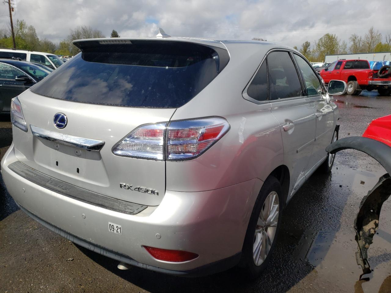 Photo 4 from auction – 2012 LEXUS RX 450 with VIN JTJZB1BA5C2406598