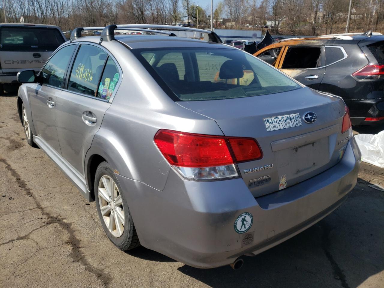 Photo 3 from auction – 2010 SUBARU LEGACY with VIN 4S3BMBG63A3231316