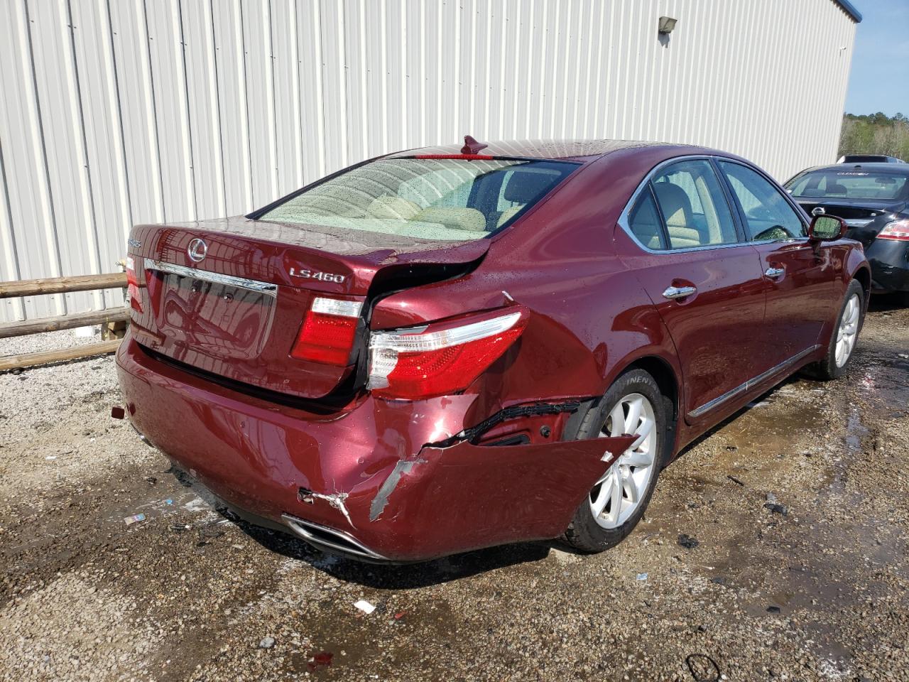 Photo 9 from auction – 2007 LEXUS LS 460 with VIN JTHBL46F875010113