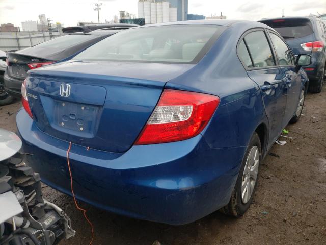 Photo 4 from auction – 2012 HONDA CIVIC LX with VIN 19XFB2F51CE028274