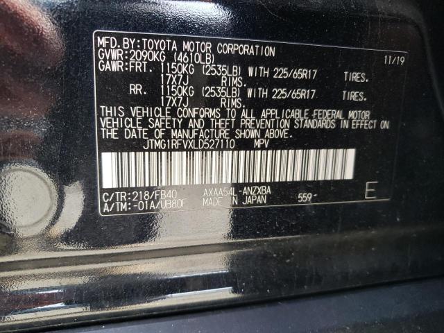 Photo 10 from auction – 2020 TOYOTA RAV4 LE with VIN JTMG1RFVXLD527110