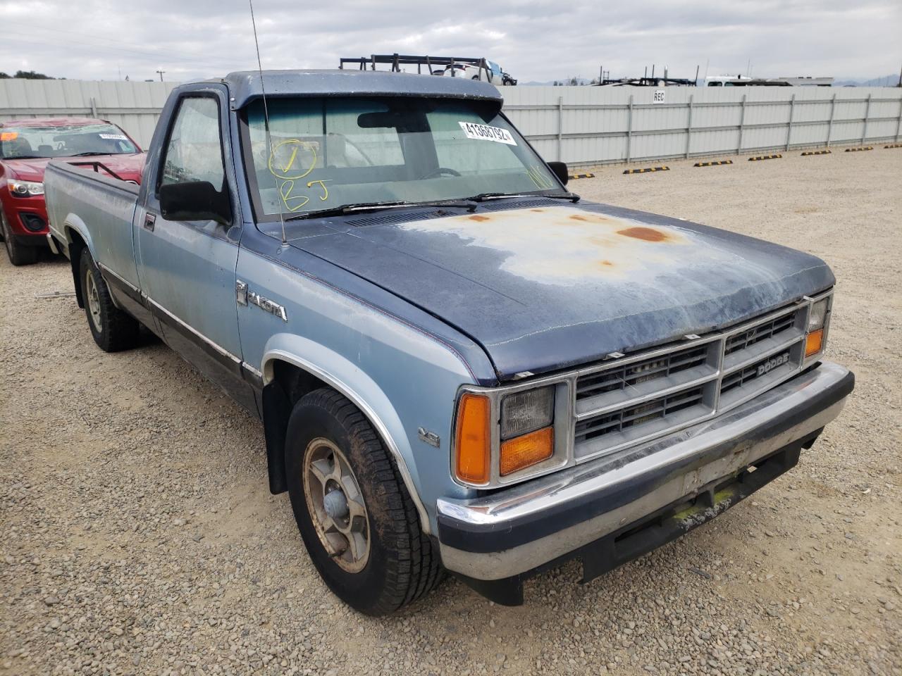 DODGE DAKOTA 1987 with VIN 1B7GN14M3HS312459 - Photo from auction