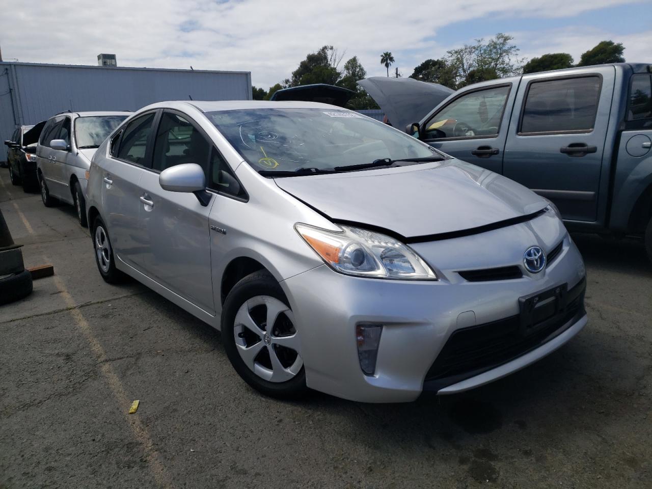 TOYOTA PRIUS 2013 with VIN JTDKN3DU1D5684249 - Photo from auction