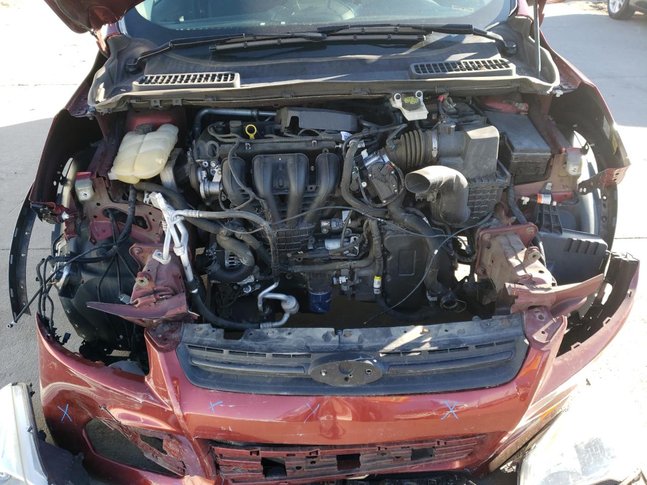 Photo 7 from auction – 2016 FORD ESCAPE S with VIN 1FMCU0F79GUA67233