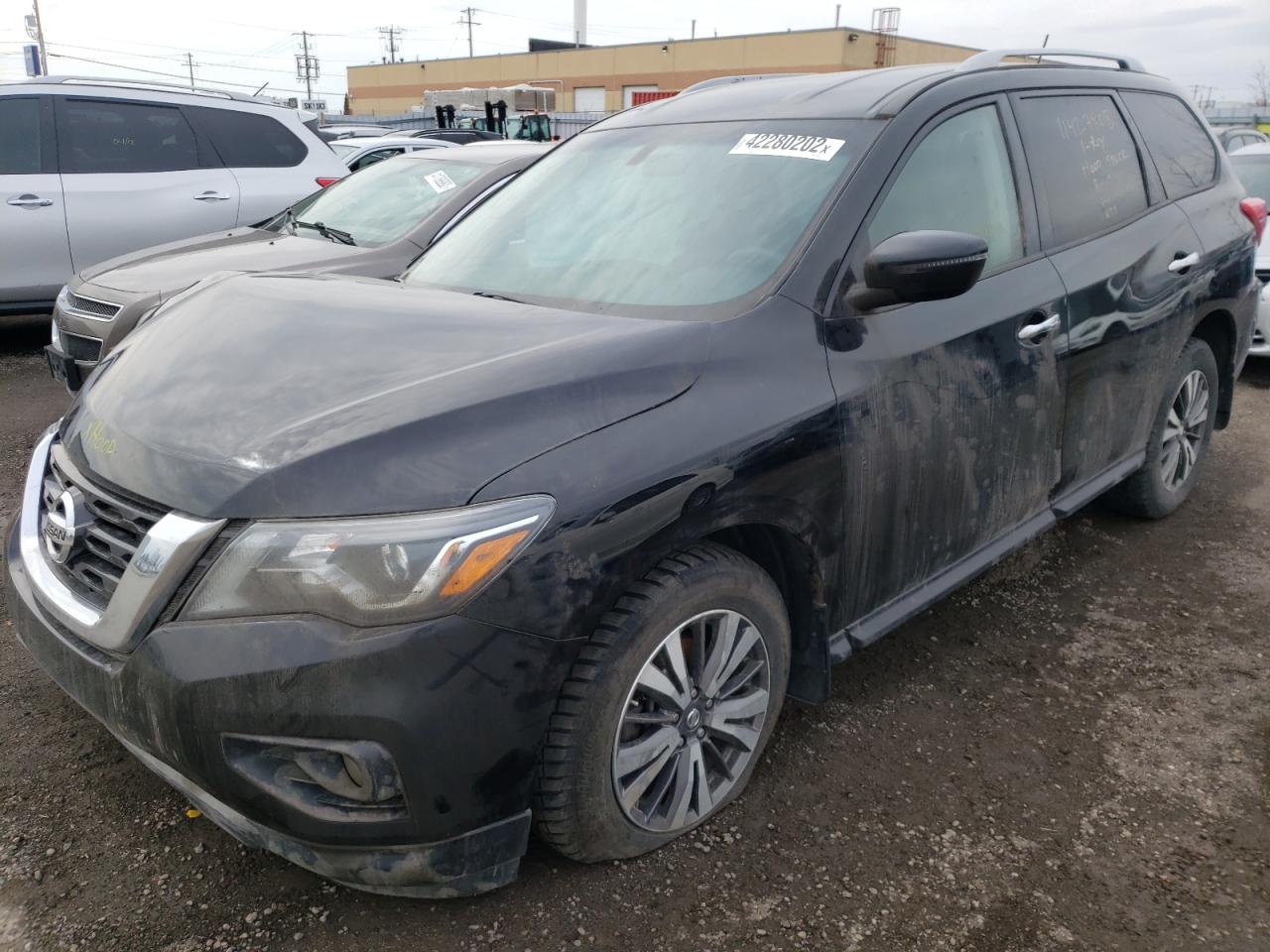 Photo 2 from auction – 2017 NISSAN PATHFINDER with VIN 5N1DR2MMXHC683654