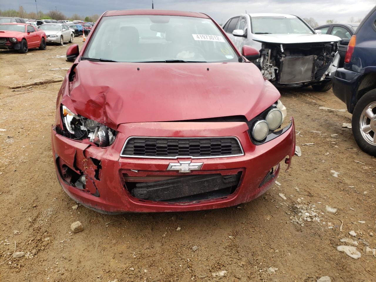Photo 9 from auction – 2012 CHEVROLET SONIC LTZ with VIN 1G1JE5SH6C4124351