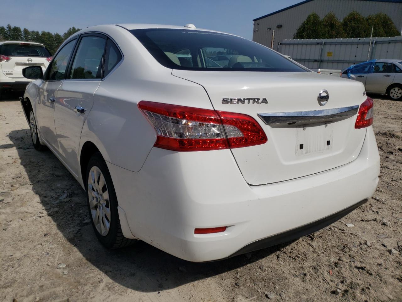 Photo 3 from auction – 2015 NISSAN SENTRA S with VIN 3N1AB7AP8FL695667