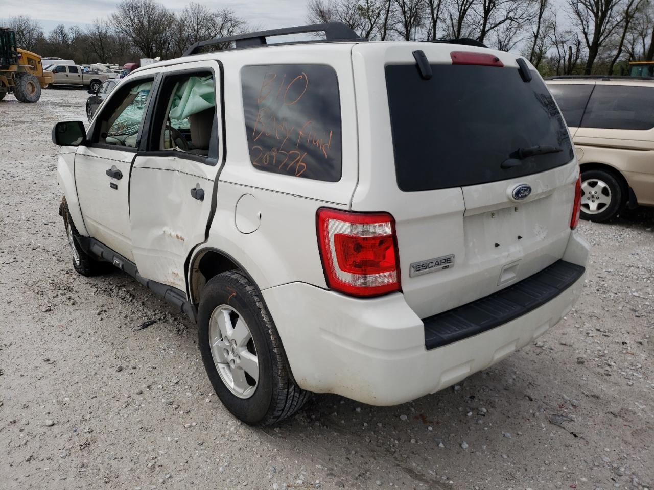Photo 3 from auction – 2012 FORD ESCAPE XLT with VIN 1FMCU0D75CKC52663