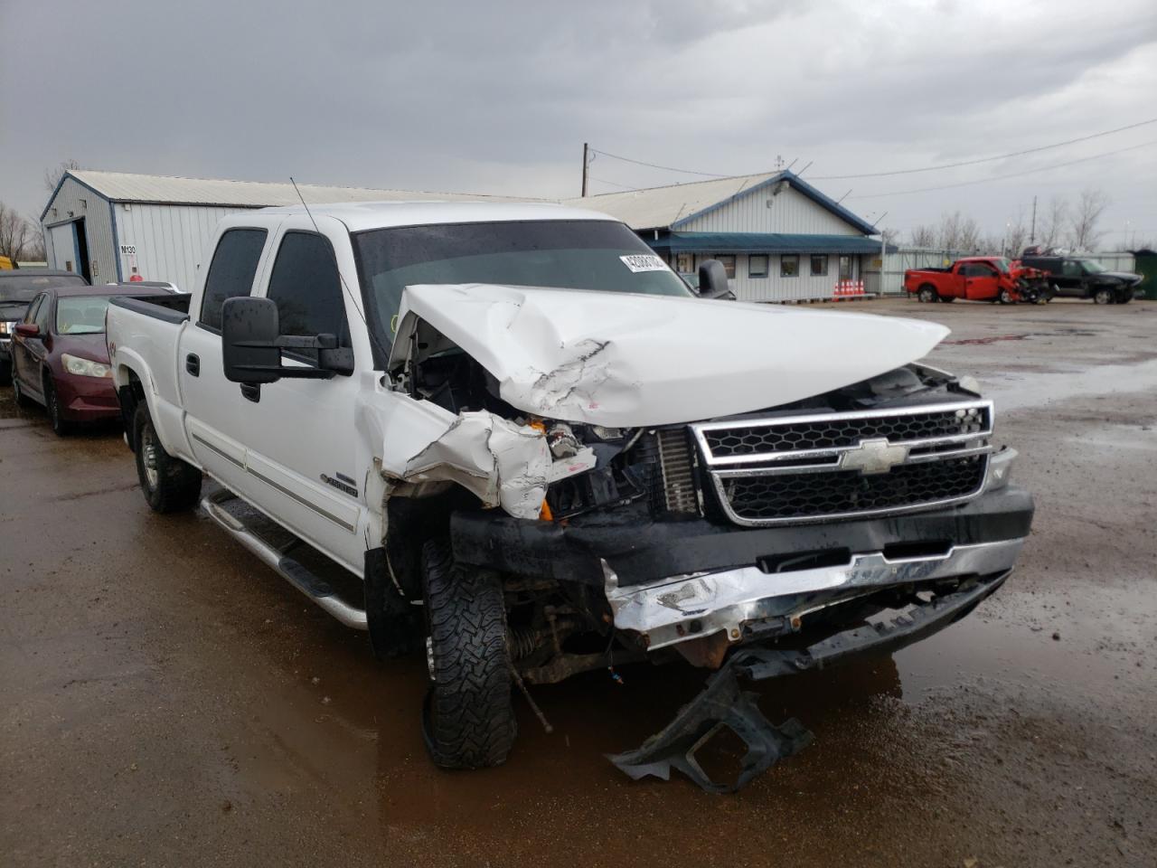 CHEVROLET SILVERADO 2007 with VIN 1GCHK23D37F121636 - Photo from auction
