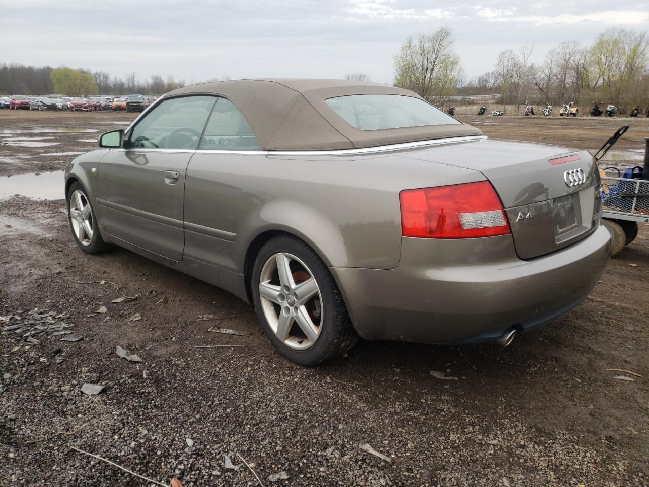 Photo 3 from auction – 2004 AUDI A4 QUATTRO with VIN WAUDT48H54K012145