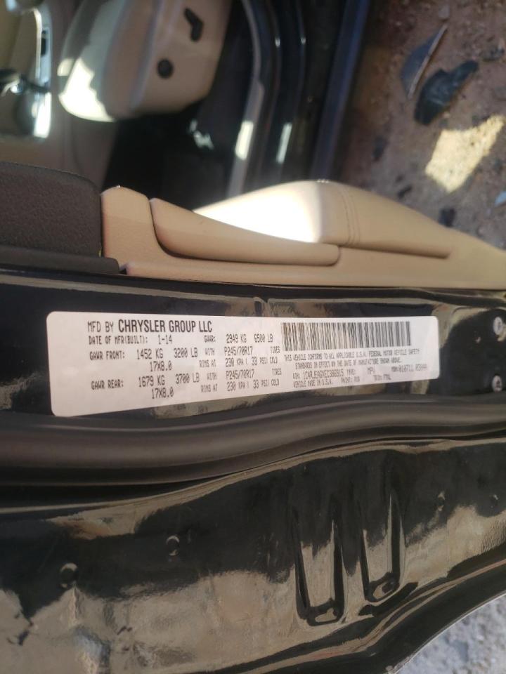 Photo 10 from auction – 2014 JEEP GRAND CHER with VIN 1C4RJEAGXEC386915