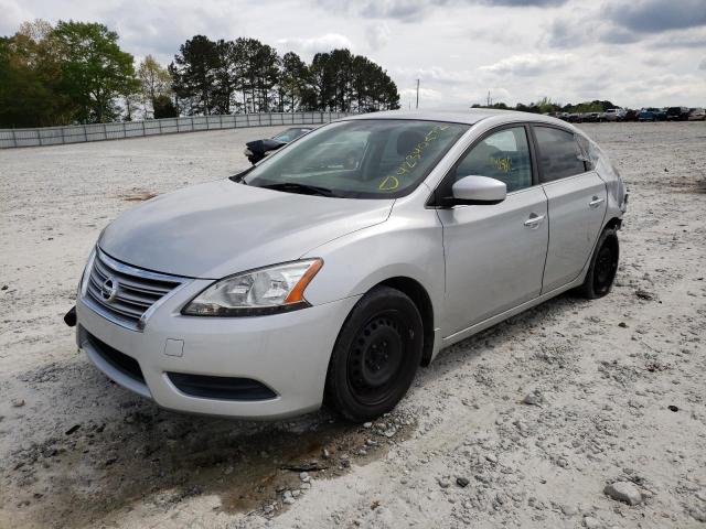 Photo 2 from auction – 2014 NISSAN SENTRA S with VIN 3N1AB7AP6EY297634