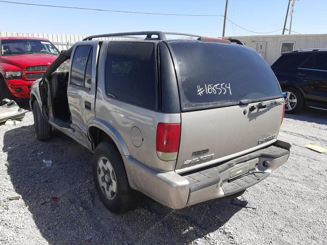 Photo 3 from auction – 2003 CHEVROLET BLAZER with VIN 1GNDT13X43K171308
