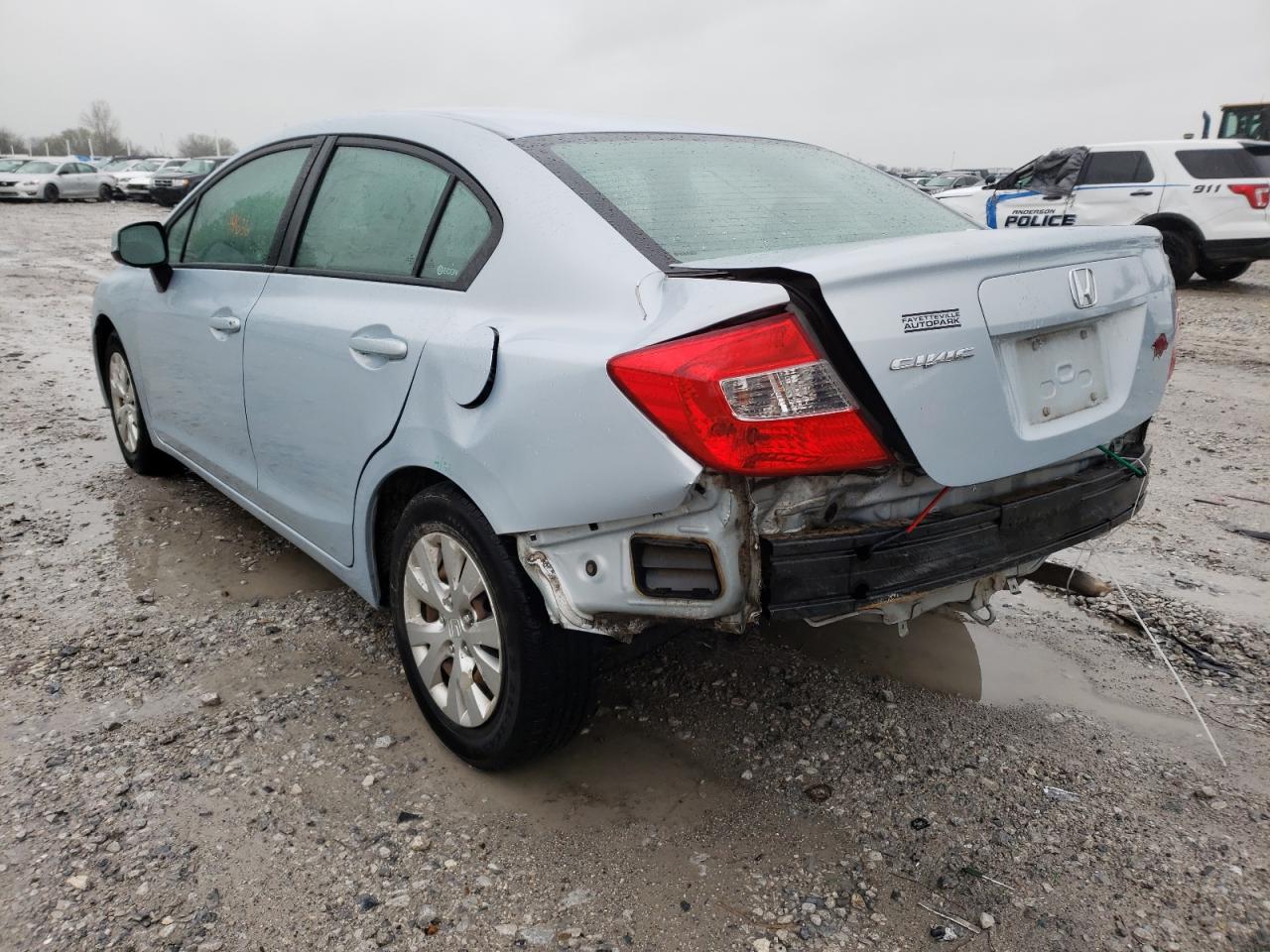 Photo 3 from auction – 2012 HONDA CIVIC LX with VIN 2HGFB2F58CH524095