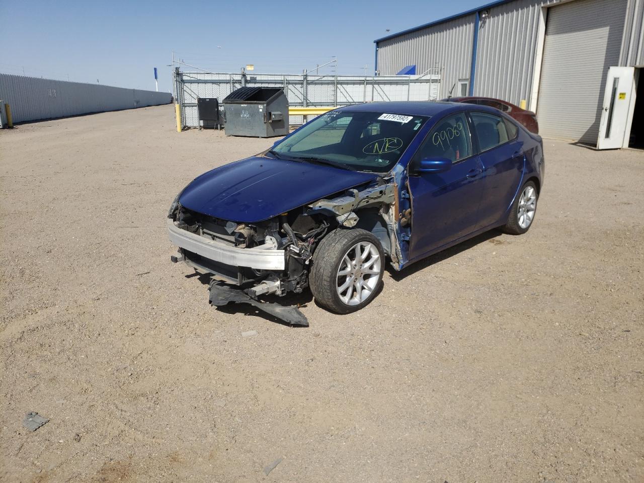 Photo 2 from auction – 2014 DODGE DART SXT with VIN 1C3CDFBB3ED732677
