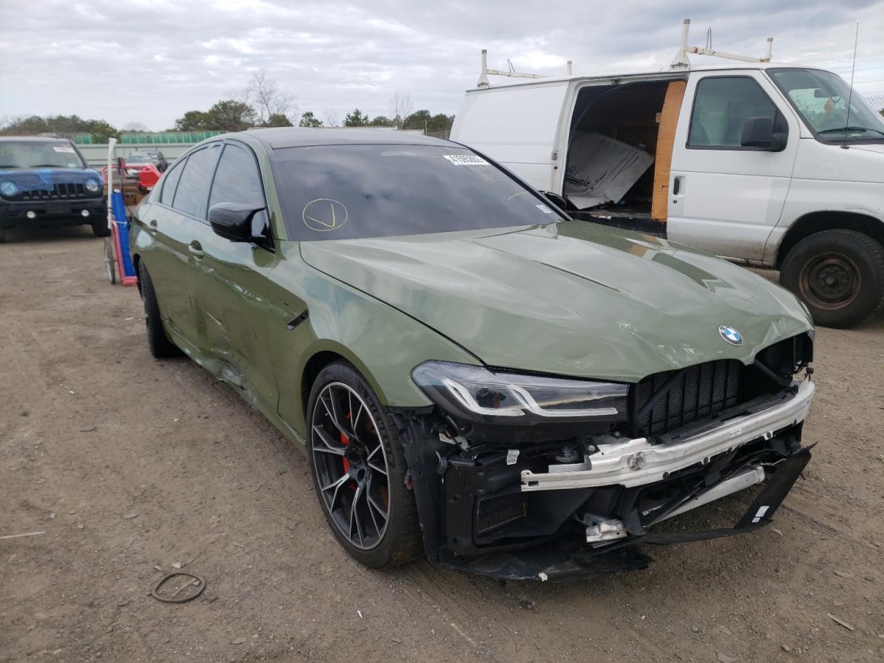 BMW M5 2021 with VIN WBS83CH06MCH25361 - Photo from auction