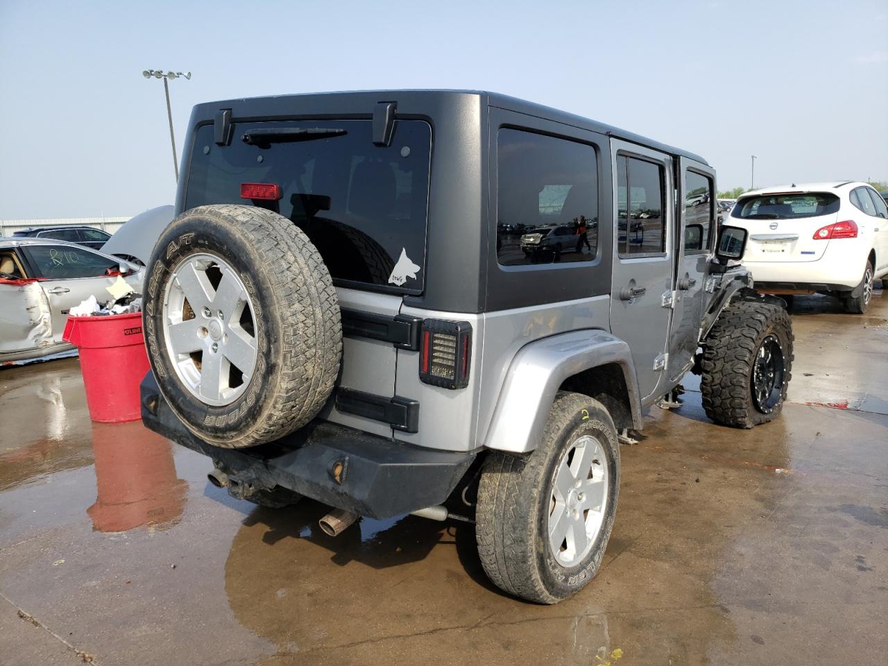 Photo 4 from auction – 2014 JEEP WRANGLER U with VIN 1C4BJWEGXEL197926