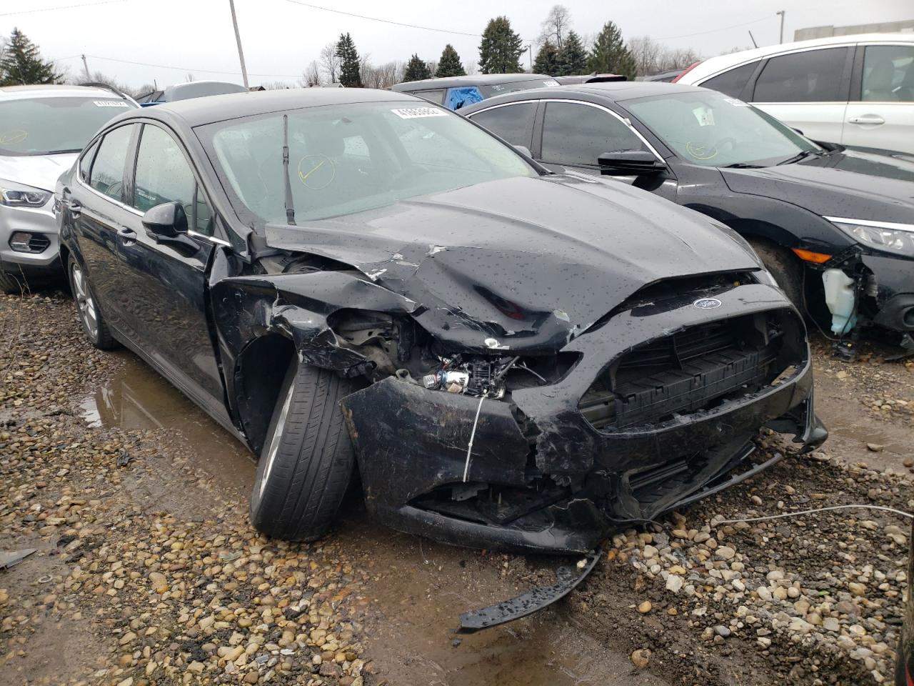 FORD FUSION SE 2014 with VIN 1FA6P0H75E5398782 - Photo from auction