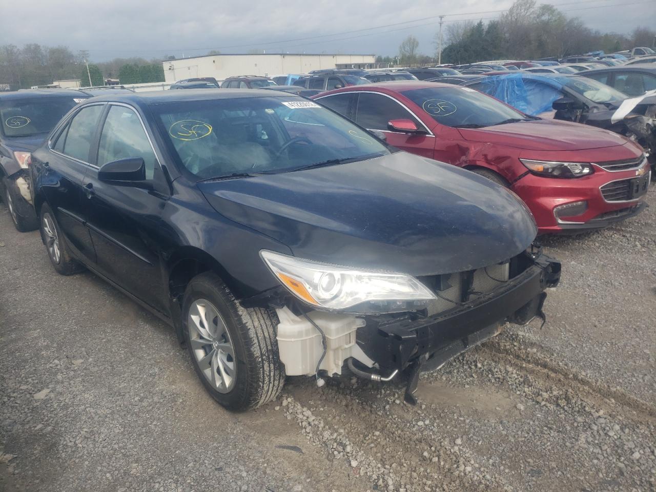 TOYOTA CAMRY LE 2017 with VIN 4T1BF1FK5HU326835 - Photo from auction