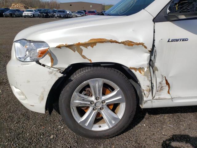 Photo 9 from auction – 2010 TOYOTA HIGHLANDER with VIN 5TDDK3EH0AS036751