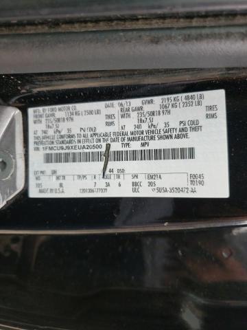 Photo 10 from auction – 2014 FORD ESCAPE TIT with VIN 1FMCU9J9XEUA20500