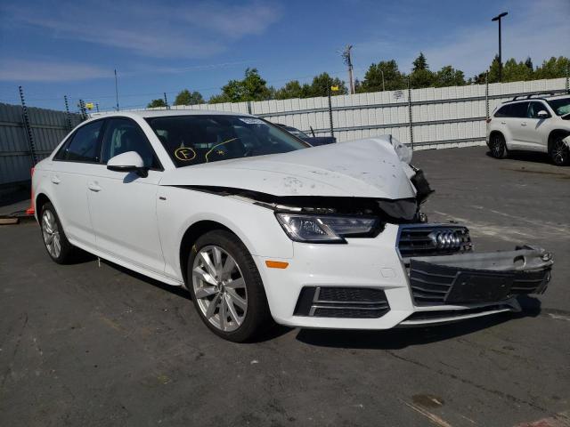 AUDI A4 PREMIUM 2018 with VIN WAUKMAF48JN012539 - Photo from auction