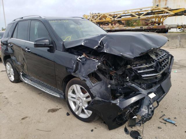 MERCEDES-BENZ ML 350 2014 with VIN 4JGDA5JB6EA311909 - Photo from auction