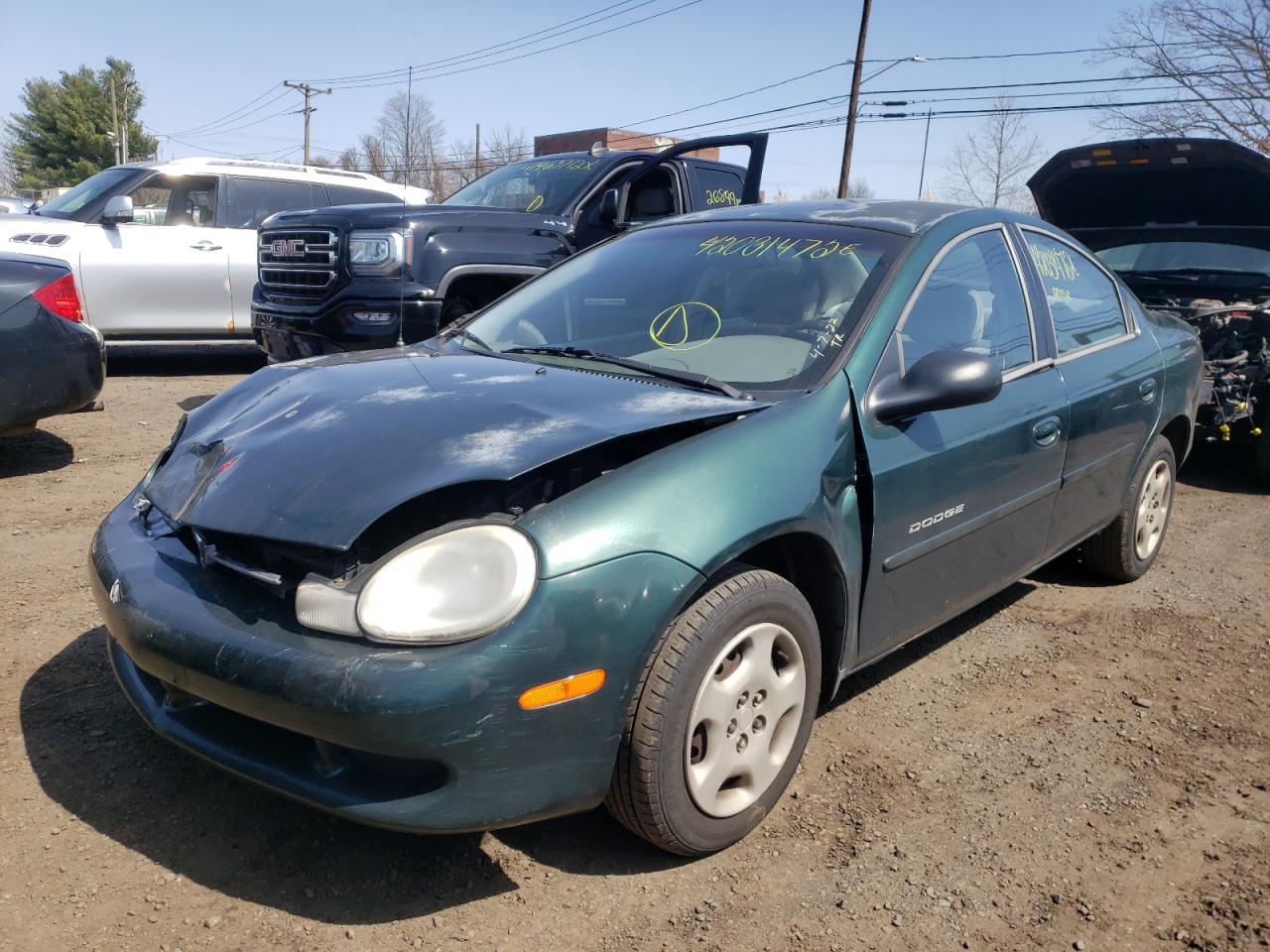 Photo 2 from auction – 2000 DODGE NEON BASE with VIN 1B3ES46C7YD523417