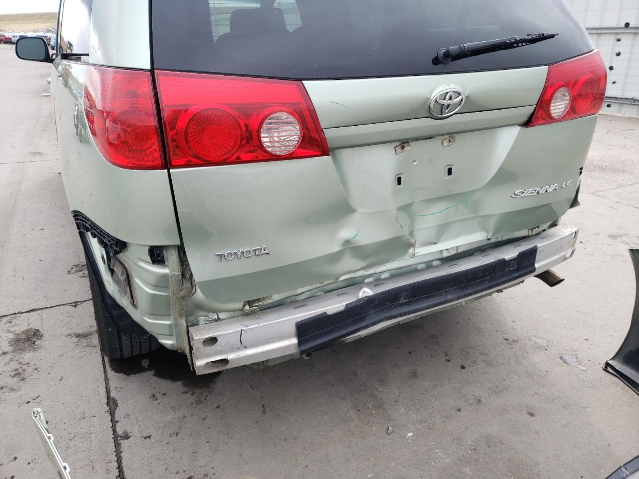 Photo 9 from auction – 2007 TOYOTA SIENNA CE with VIN 5TDZK23C57S050676