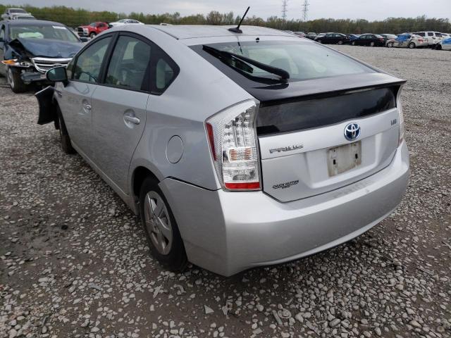 Photo 3 from auction – 2010 TOYOTA PRIUS with VIN JTDKN3DU5A0009741