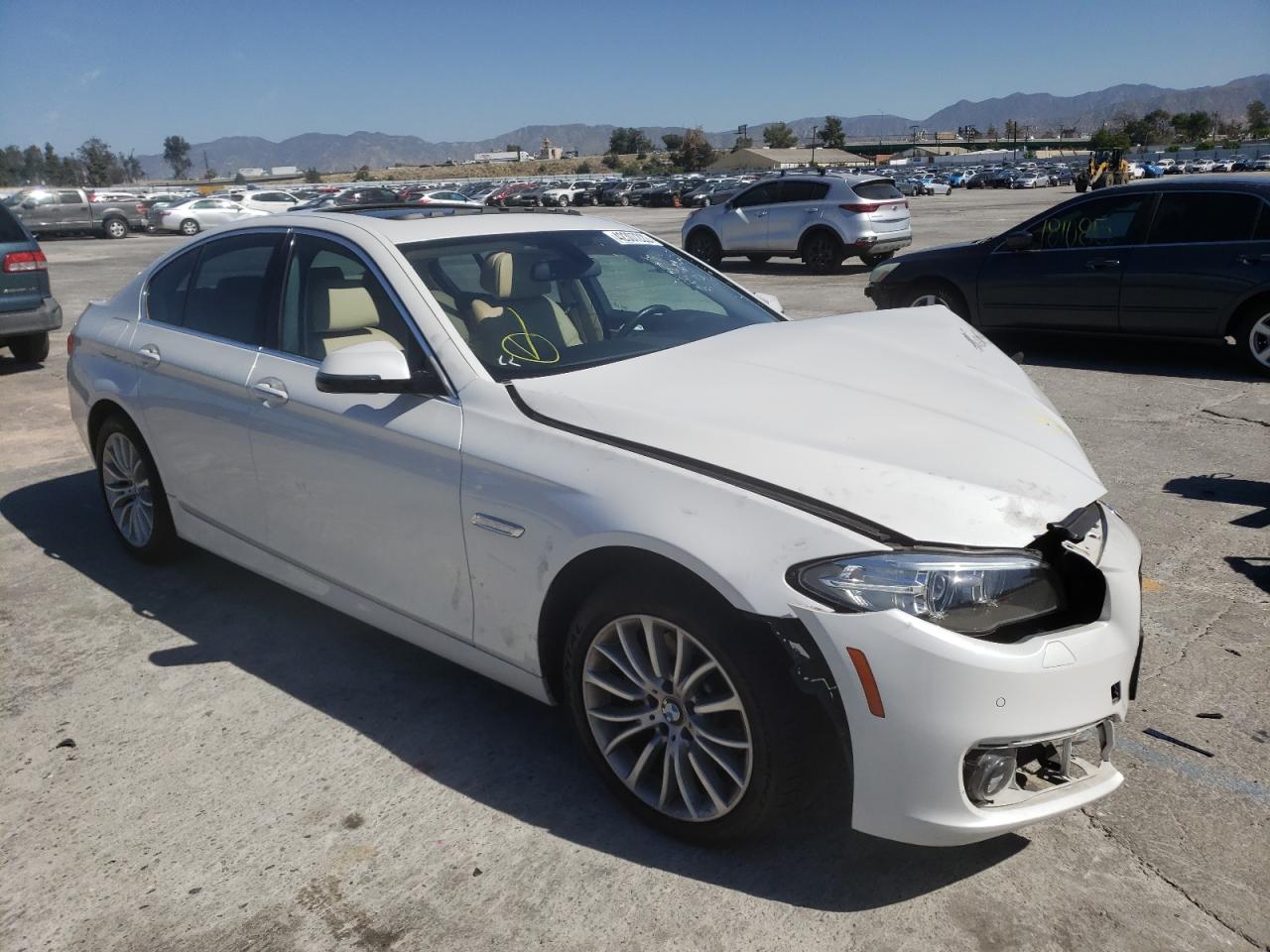 BMW 528 I 2014 with VIN WBA5A5C5XED511557 - Photo from auction