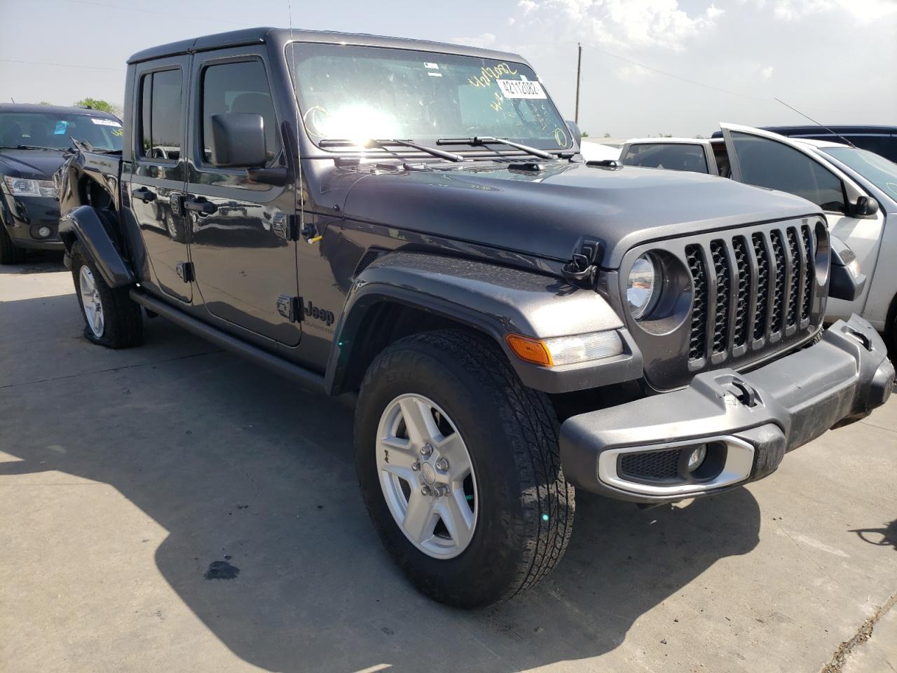 JEEP GLADIATOR 2020 with VIN 1C6JJTAGXLL216446 - Photo from auction