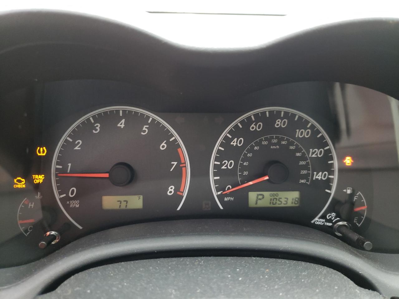 Photo 8 from auction – 2013 TOYOTA COROLLA BA with VIN 5YFBU4EE2DP099991
