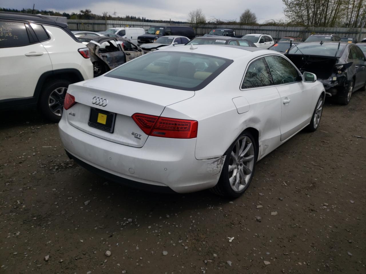 Photo 4 from auction – 2014 AUDI A5 PREMIUM with VIN WAULFAFR0EA015183