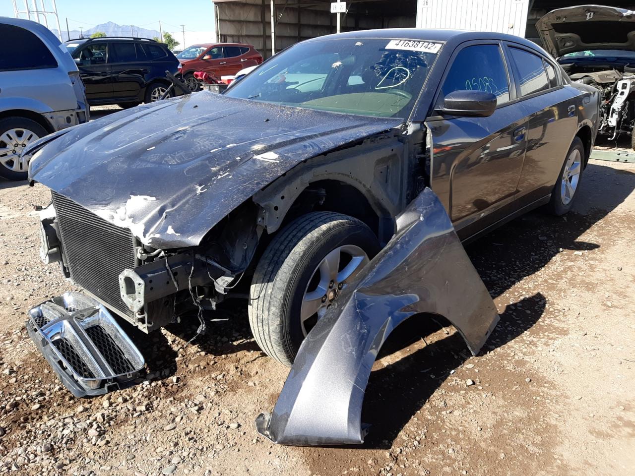 Photo 2 from auction – 2014 DODGE CHARGER SE with VIN 2C3CDXBGXEH243147