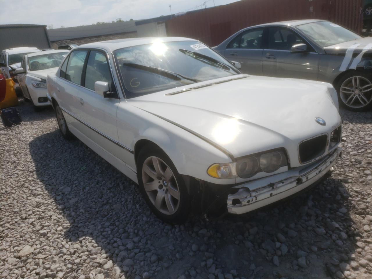 BMW 740 IL 2001 with VIN WBAGH83461DP28594 - Photo from auction