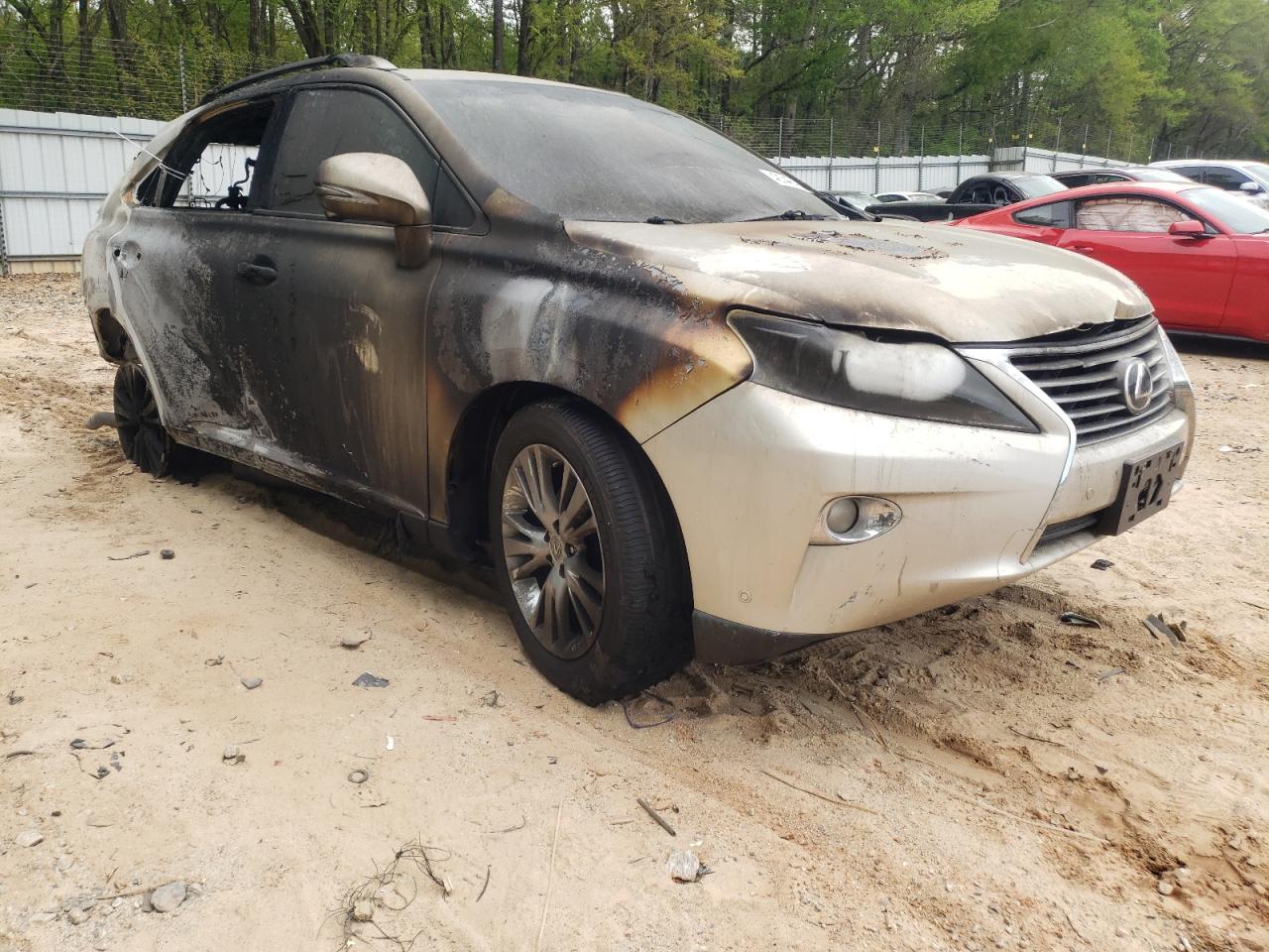LEXUS RX 350 2013 with VIN 2T2ZK1BA3DC097540 - Photo from auction