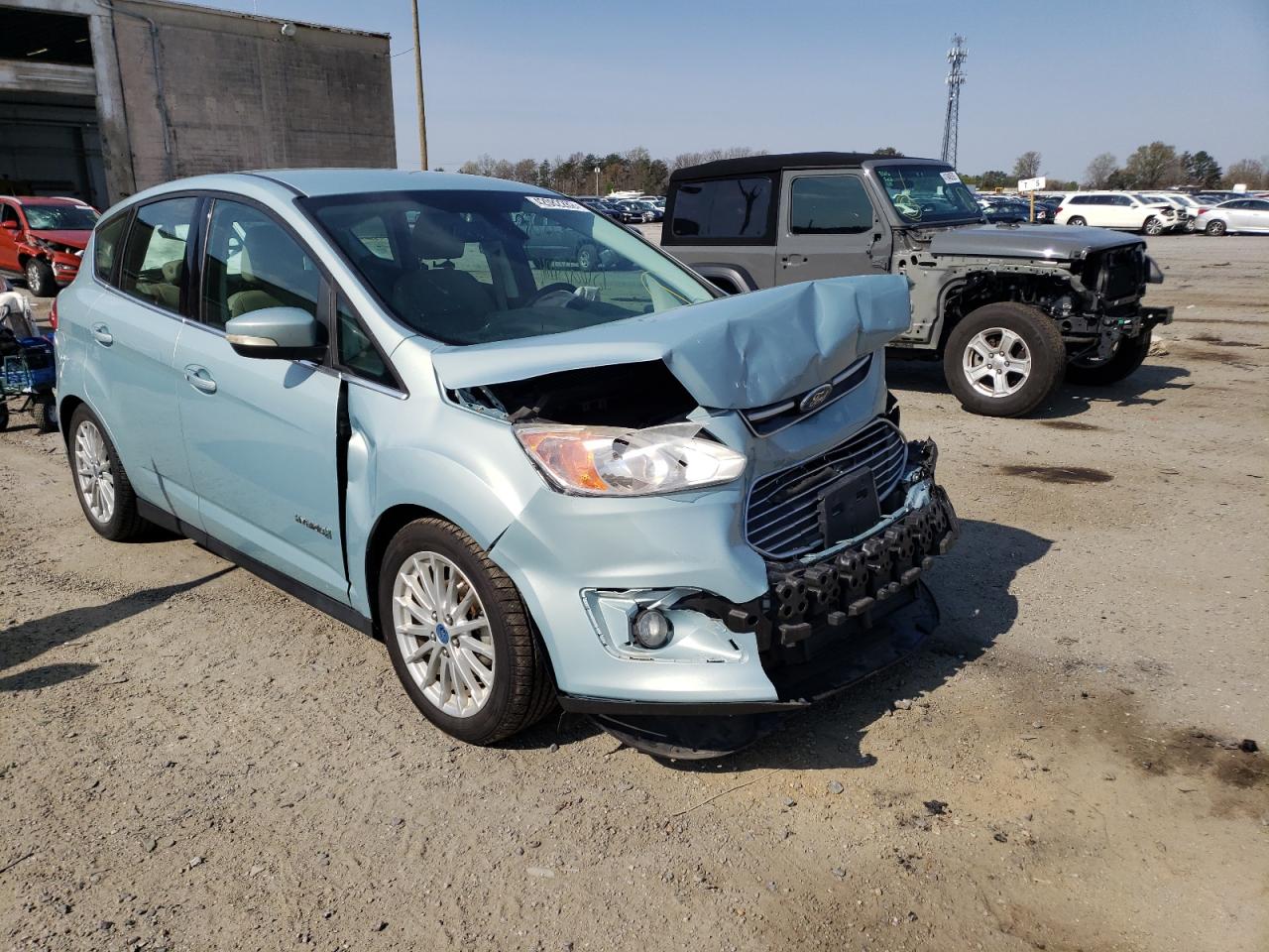 FORD C-MAX SEL 2013 with VIN 1FADP5BU1DL510278 - Photo from auction