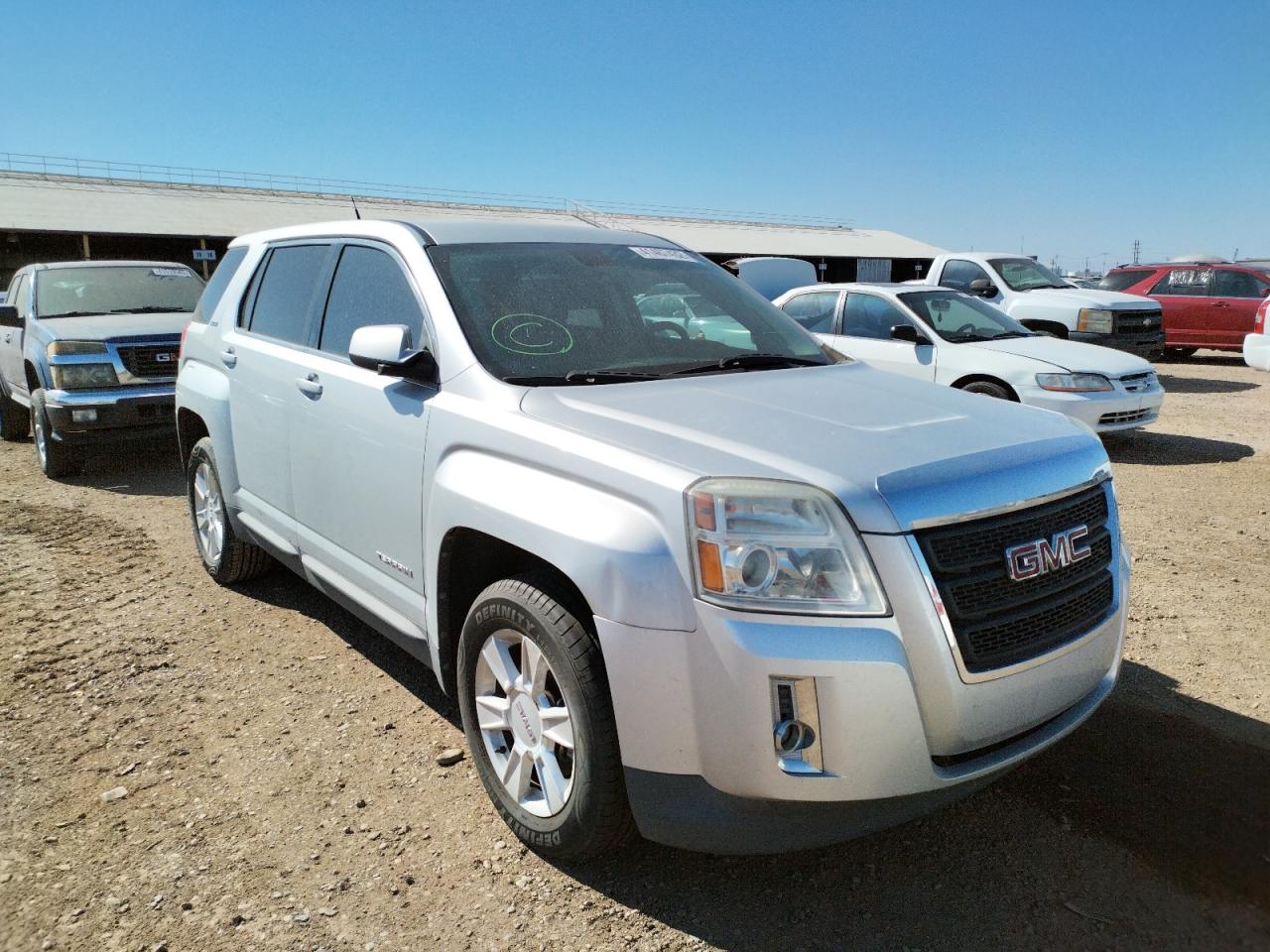GMC TERRAIN SL 2011 with VIN 2CTALMEC4B6405069 - Photo from auction