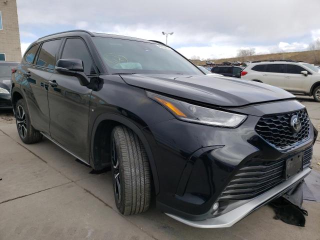 TOYOTA HIGHLANDER 2021 with VIN 5TDJZRBH9MS082461 - Photo from auction