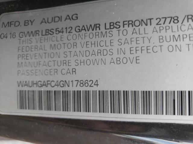 Photo 10 from auction – 2016 AUDI A6 PRESTIG with VIN WAUHGAFC4GN178624