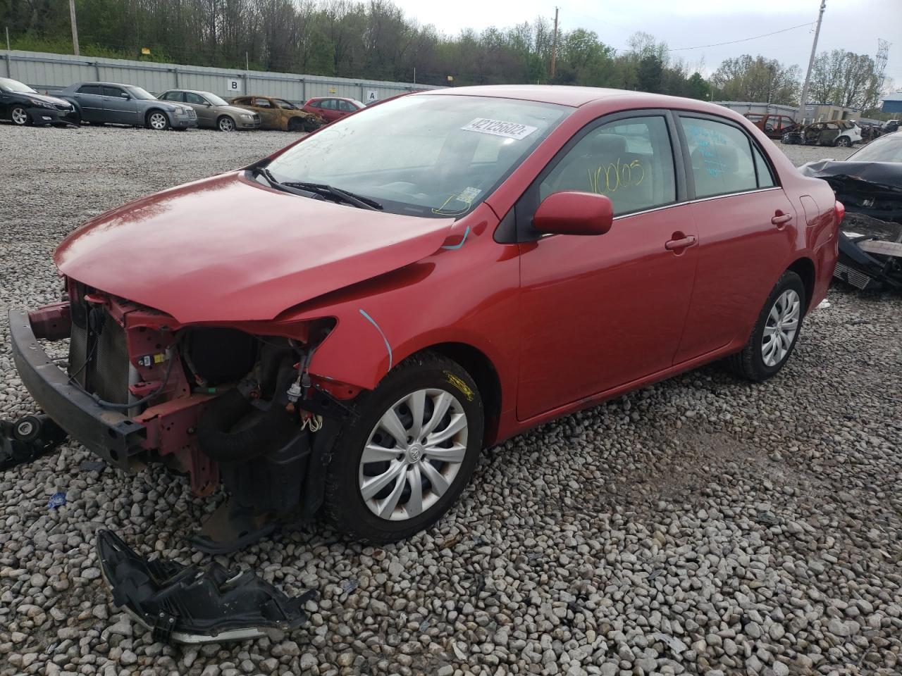 Photo 2 from auction – 2013 TOYOTA COROLLA BA with VIN 5YFBU4EE0DP079285